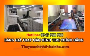 thay màn hình tivi